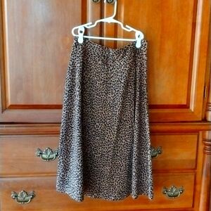 Lands End knit midi skirt (XXS P)